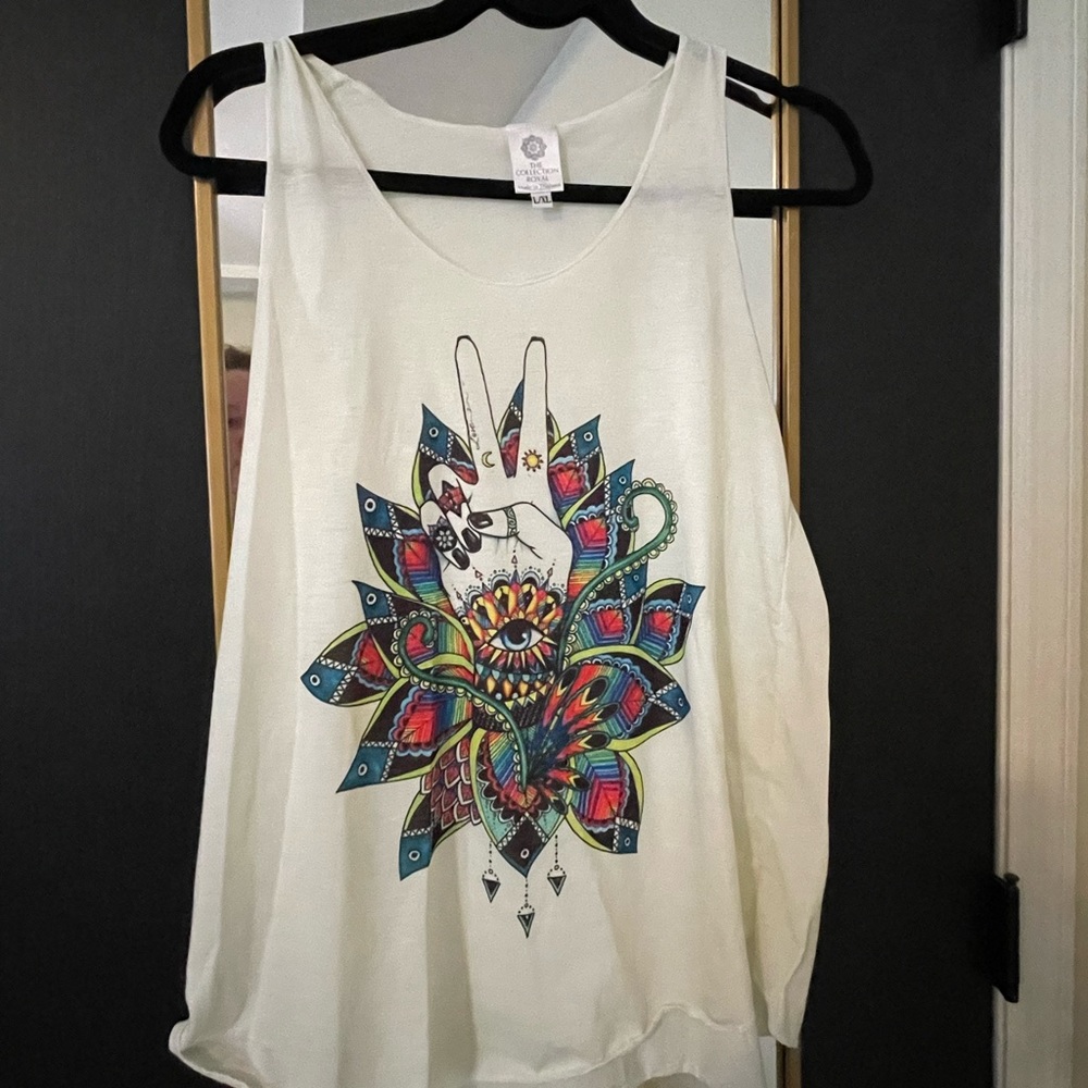 Peace tank top